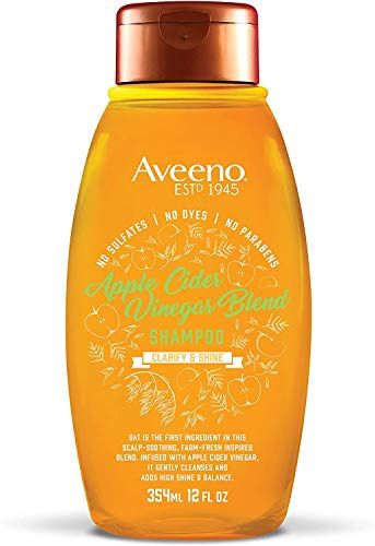 Aveeno pomirjujoč šampon z mešanico jabolčnega kisa za lasišče