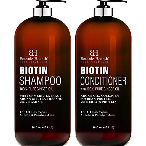 Set biotinskih šamponov in balzamov BOTANIC HEARTH