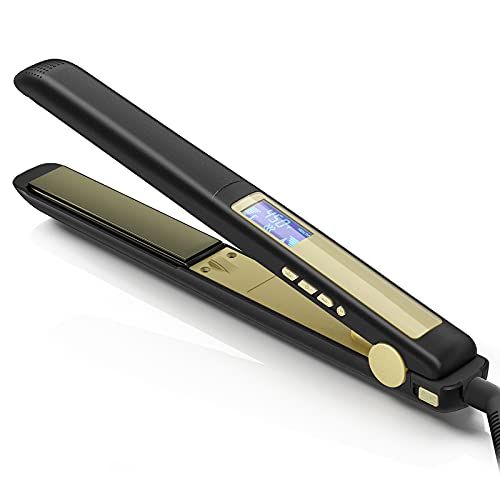 KIPOZI Professional Flat Iron Titanium 1-дюймовый выпрямитель для волос