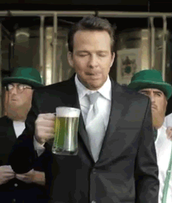 πράσινη μπύρα