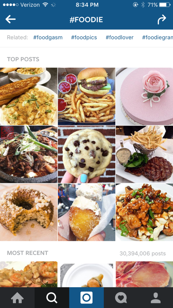Oito dicas para iniciar sua própria conta Food Instagram