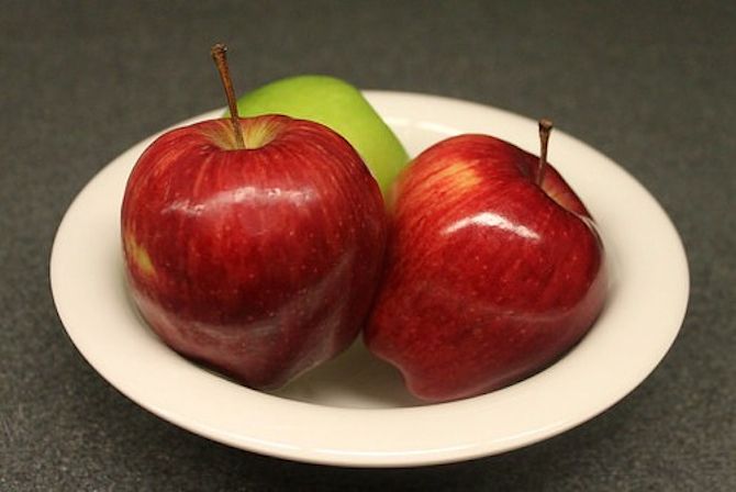 אכלת תפוחים שגויים כל חייך, והנה מדוע