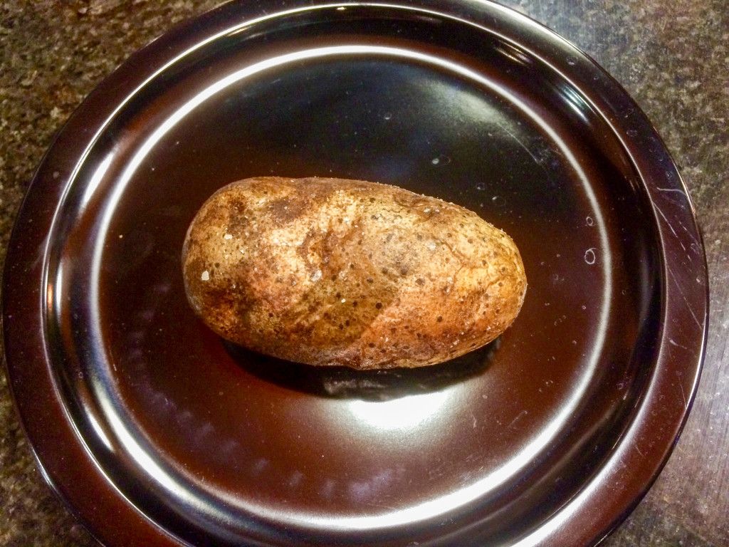 печен картоф