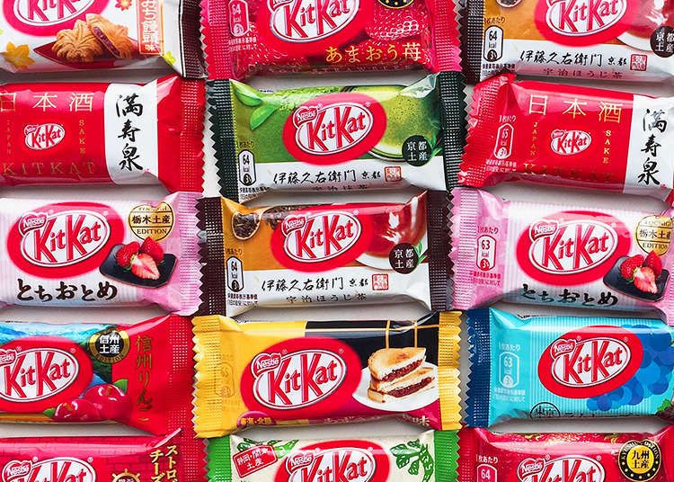 10 jedinečných příchutí Kit-Kat z Japonska