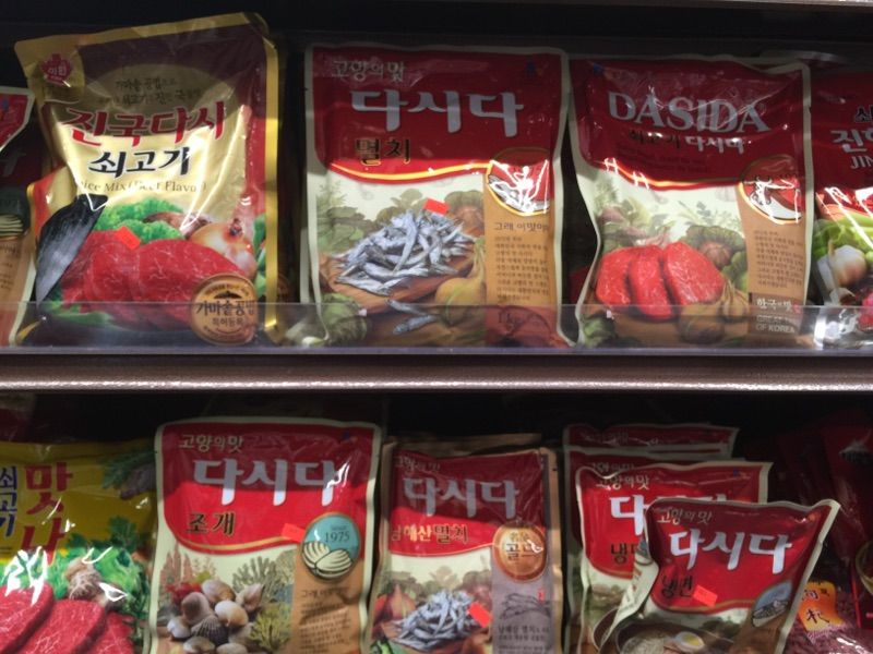 korejiešu pārtikas preces