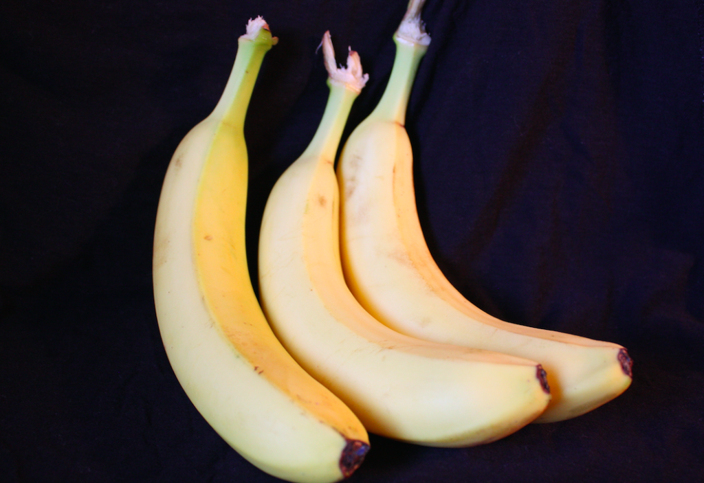 Vědecký rozdíl mezi zralým a nezralým banánem
