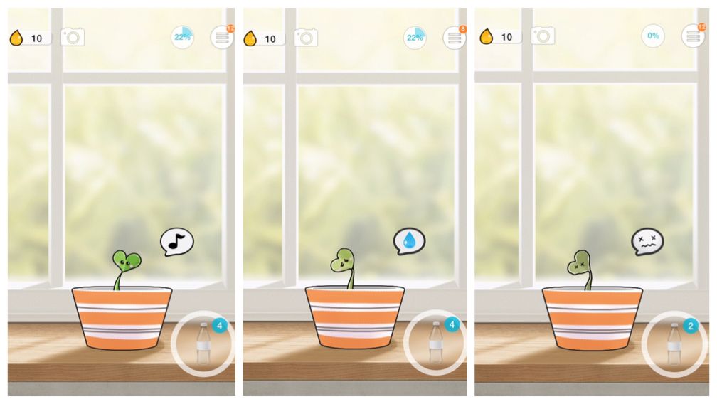 Die Addicting Plant Nanny App ist eine unterhaltsame Möglichkeit, hydratisiert zu bleiben