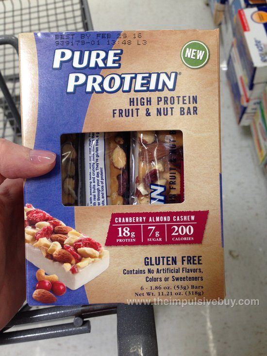 barras de proteína