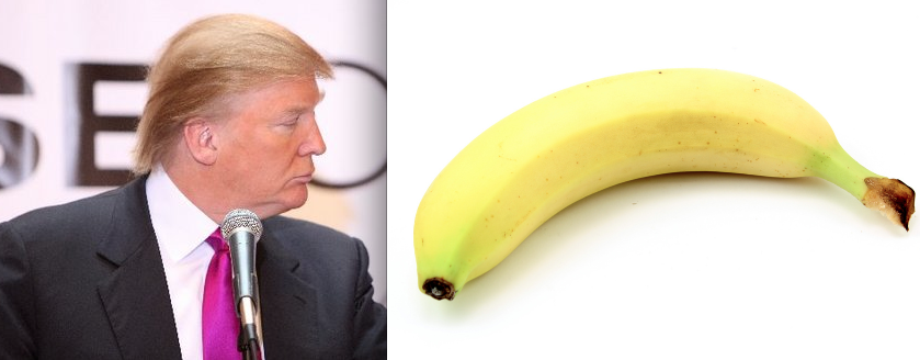 Ruoat, jotka ovat helposti virheellisiä Donald Trumpin hiuksille