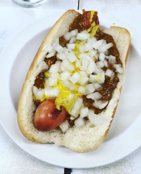 hot dog di Amerika