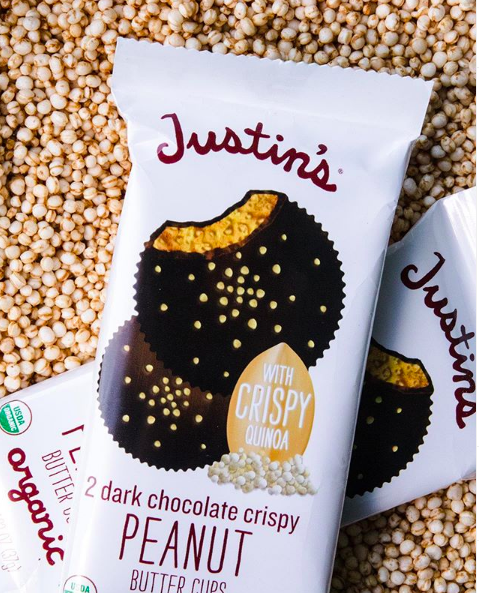 Justins nye mørke chokolade sprøde jordnøddesmørkopper er alt, hvad jeg nogensinde har brug for