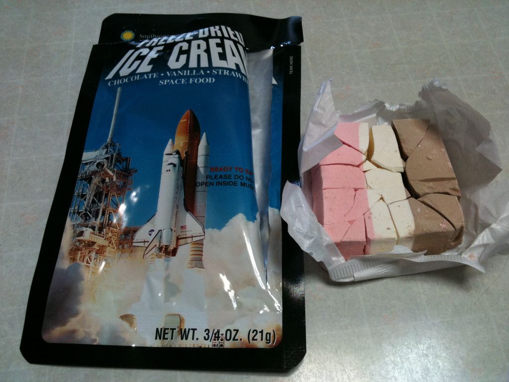 우주 비행사 아이스크림