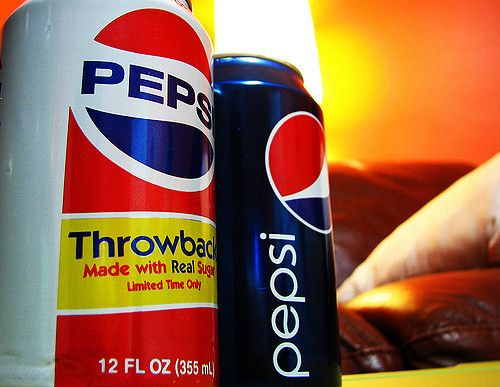 kristāls Pepsi