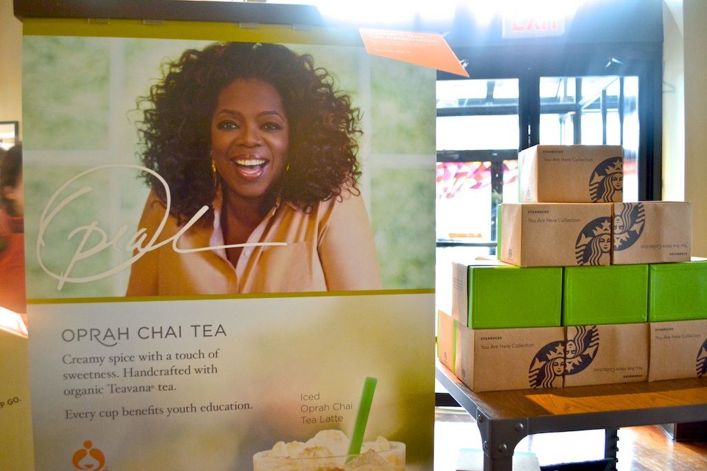 Oprah Winfrey Chai Latte on Starbucksi kõige veidram liikumine