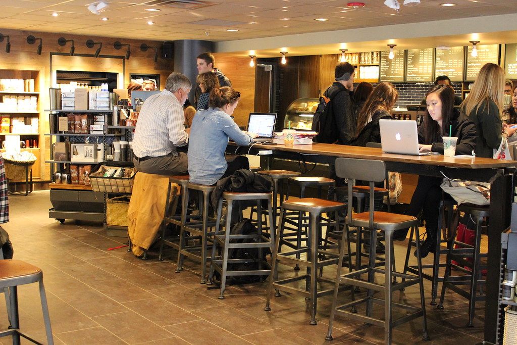 O melhor Starbucks de Ann Arbor