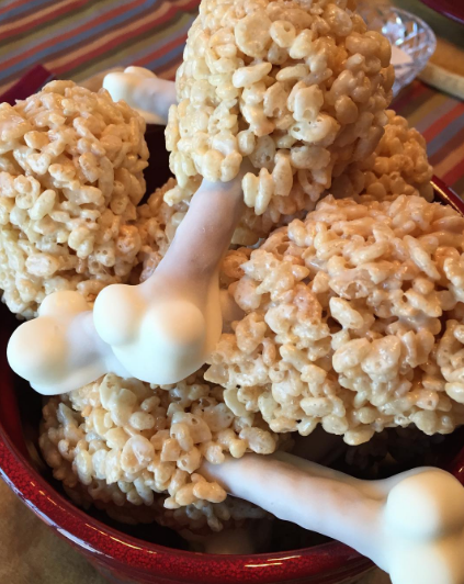 Estas patas de pavo de Rice Krispies son un dulce regalo de Acción de Gracias sin carne